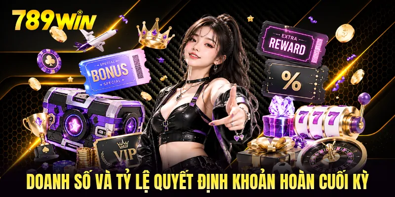 Doanh số và tỷ lệ quyết định khoản hoàn cuối kỳ
